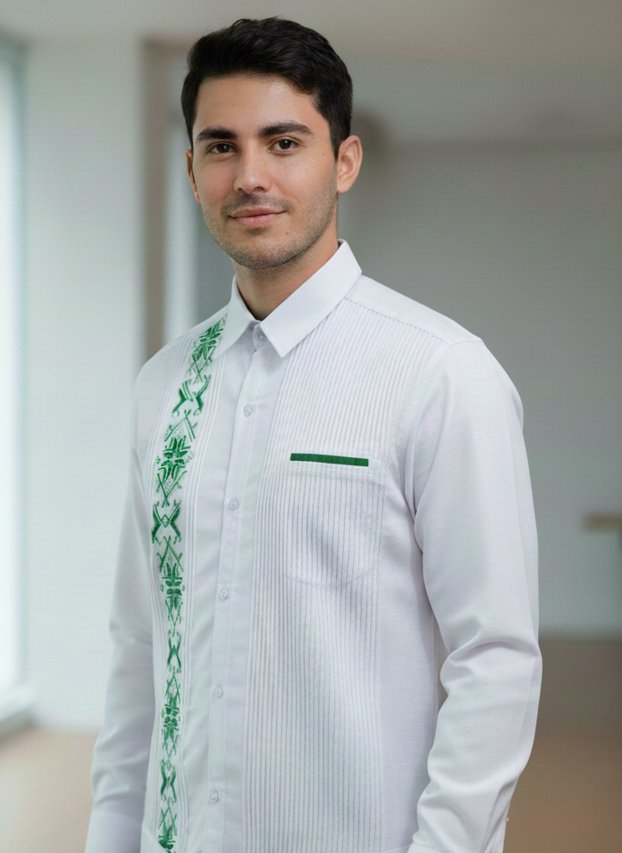 Guayabera Ferry Verde